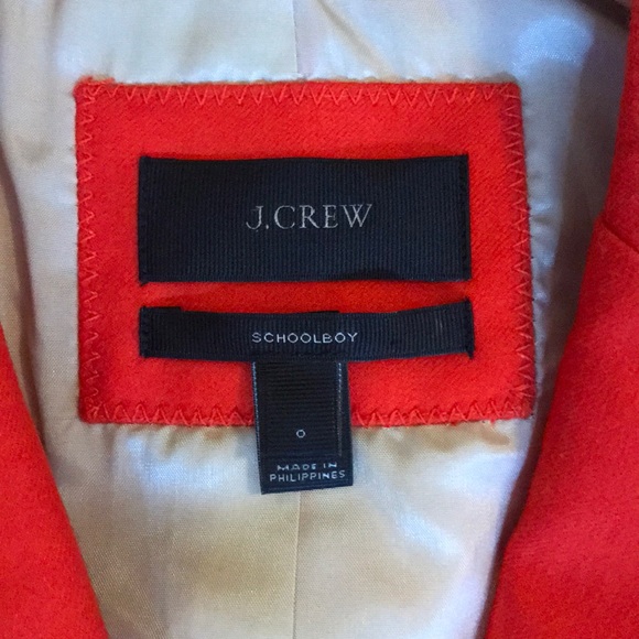 JCrew blazer red available. Camel SOLD. - Picture 4 of 8